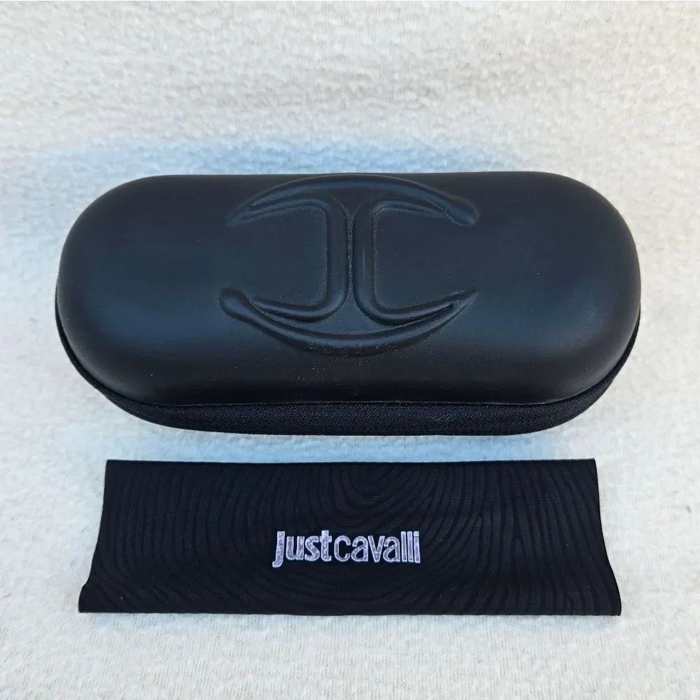 Just Cavalli Black Glasses Case